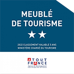 Meublé de tourisme 2 étoiles